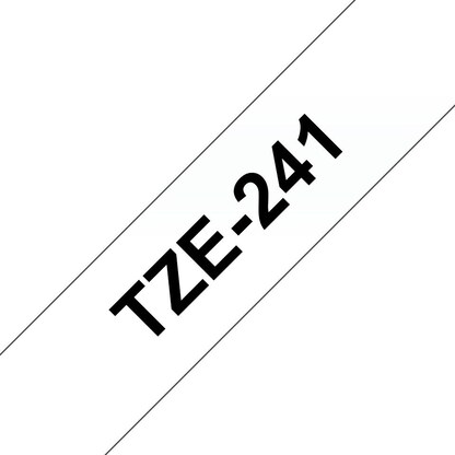 Artikelbild 4 für brother Schriftband TZe-241 TZE241, 18 mm, schwarz auf weiß, 1 St., Artikelnummer 653196