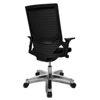 Artikelbild 6 für Topstar Bürostuhl Autosynchron®-2 Alu, AU2090 BI0 Stoff schwarz, Gestell alu, Artikelnummer 798678