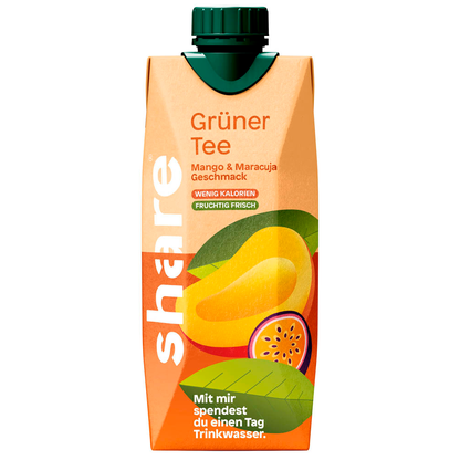 Artikelbild für share Grüntee Bio-Eistee 0,5 l, Artikelnummer 527709