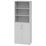 Artikelbild 1 für HAMMERBACHER Regalschrank 968T3, V968T3/5/5/BS lichtgrau 80,0 x 42,0 x 215,6 cm, 1 St., Artikelnummer 993022