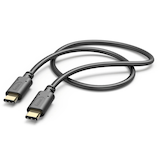Artikelbild 1 für hama USB C Kabel 1,5 m schwarz, 1 St., Artikelnummer 399933