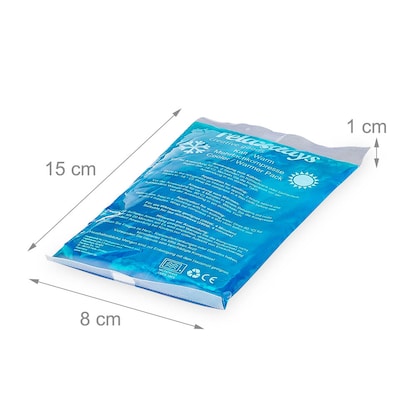 Artikelbild 3 für relaxdays Kühlpads Rechteck 10039564_0 blau 15,0 x 8,0 cm, 12 St., Artikelnummer 140709