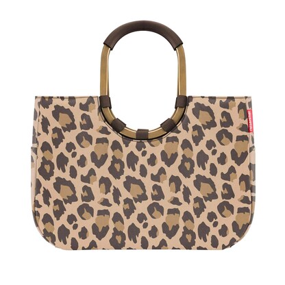 Artikelbild 2 für reisenthel® Einkaufskorb loopshopper L frame LEO MACCHIATO Kunstfaser leo macchiato, Artikelnummer 400537