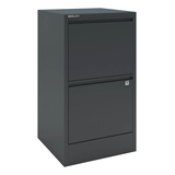 Artikelbild 1 für BISLEY Home Hängeregistraturschrank anthrazit 2 Schubladen 41,3 x 40,0 x 67,2 cm, 1 St., Artikelnummer 454266