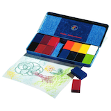 Artikelbild 1 für STOCKMAR Wachsmalblöcke farbsortiert, 16 St., Artikelnummer 653992