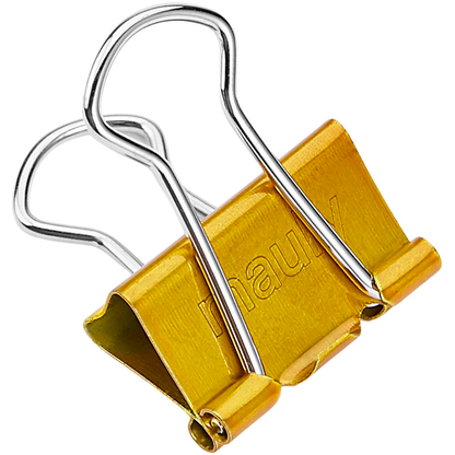 Artikelbild für MAUL Foldbackklammern gold 1,9 cm, 12 St., Artikelnummer 242776