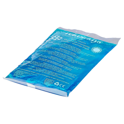 relaxdays Kühlpads Rechteck 10039564_0 blau 15,0 x 8,0 cm, 12 St