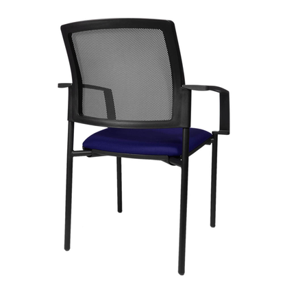 Artikelbild 3 für Topstar Besucherstühle BtoB 10 BB200A G260 blau, schwarz Stoff, 2 St., Artikelnummer 635108