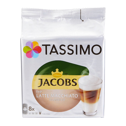 TASSIMO JACOBS LATTE MACCHIATO CLASSICO Kaffeediscs, Arabica- und