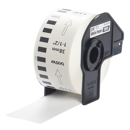 Artikelbild 3 für brother Endlospapierrolle für Etikettendrucker DK22225 weiß, 38,0 mm, 1 x 1 Etiketten, Artikelnummer 556357