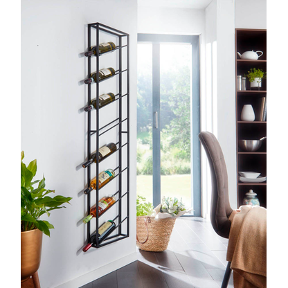 Artikelbild 8 für WOHNLING Weinregal schwarz 36,0 x 8,0 x 150,0 cm, 1 St., Artikelnummer 166399