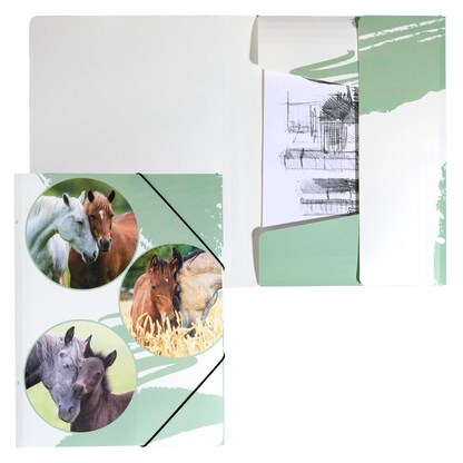 Artikelbild für PAGNA Eckspanner Lovely DIN A4 Pferde, 1 St., Artikelnummer 609176