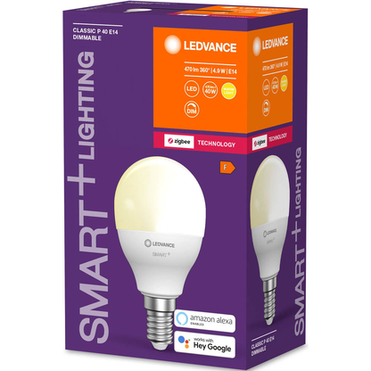 Artikelbild 2 für LEDVANCE LED-Lampe SMART+ ZigBee Mini bulb 40 E14 4,9 W matt, 1 St., Artikelnummer 331597