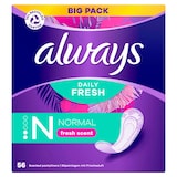 Artikelbild 1 für always Slipeinlagen Daily Fresh Normal, 56 St., Artikelnummer 272593