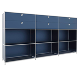 Artikelbild 1 für viasit Sideboard System4, 83916 violettblau 227,9 x 40,4 x 118,2 cm, 1 St., Artikelnummer 504351