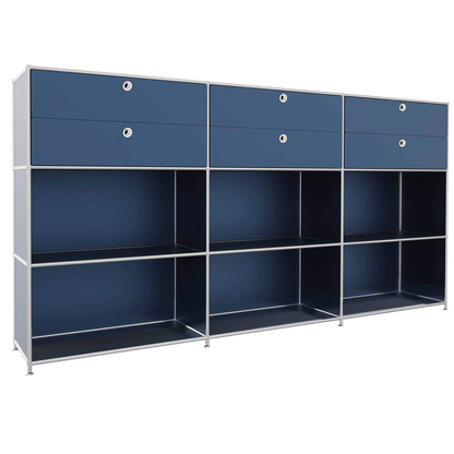 Artikelbild für viasit Sideboard System4, 83916 violettblau 227,9 x 40,4 x 118,2 cm, 1 St., Artikelnummer 504351