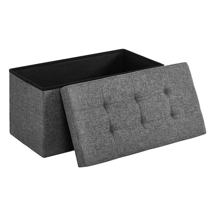 Artikelbild für SONGMICS Sitztruhe LSF47K dunkelgrau Stoff 76,0 cm, Artikelnummer 439727