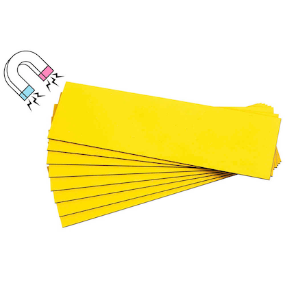 Artikelbild für EICHNER Magnetschilder gelb 3,0 x 6,0 cm, 300 St., Artikelnummer 702906