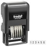 Artikelbild 1 für trodat Ziffernstempel Printy 4846/6 selbstfärbend schwarz ohne Logo, 1 St., Artikelnummer 604898
