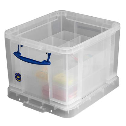 Artikelbild 14 für Really Useful Box Aufbewahrungsbox 35,0 l transparent 48,0 x 39,0 x 31,0 cm, 1 St., Artikelnummer 112526