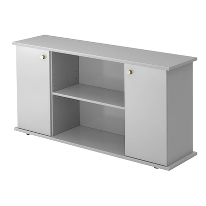 Artikelbild für HAMMERBACHER Sideboard Gradeo, VSB2T/5/5/SG lichtgrau 166,1 x 44,8 x 84,0 cm, 1 St., Artikelnummer 234237