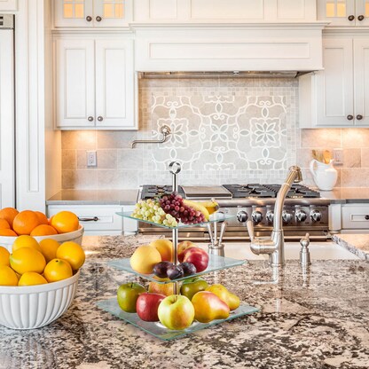 Artikelbild 7 für relaxdays Etagere transparent/silber Höhe: 40,0 cm, 1 St., Artikelnummer 644231