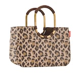 Artikelbild 1 für reisenthel® Einkaufskorb loopshopper L frame LEO MACCHIATO Kunstfaser leo macchiato, Artikelnummer 400537