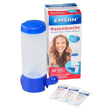 Artikelbild für EMSAN Nasendusche 4083700302717 weiß, blau Kunststoff, 1 Set, Artikelnummer 450019