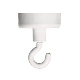 Artikelbild 1 für FRANKEN Magnethaken weiß, Metall Ø 37,0 mm, 1 St., Artikelnummer 669988