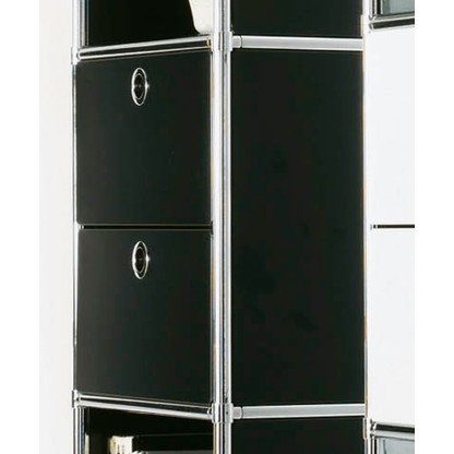 Artikelbild 7 für viasit System4 Schubladen schwarz 37,5 x 37,5 x 37,5 cm, Artikelnummer 214841