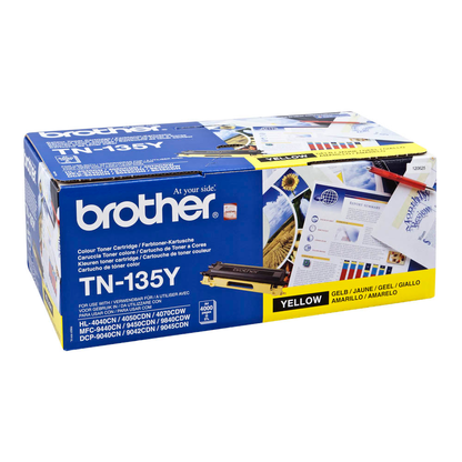 Artikelbild 2 für brother TN-135Y gelb Toner, Artikelnummer 937367