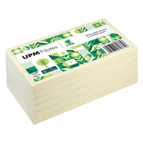 Artikelbild 1 für UPM Notes Haftnotizen doppelte Haftung gelb, 6 Blöcke, Artikelnummer 430631