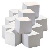 Artikelbild 1 für AKTION: Notizzettel geleimt weiß 9,0 x 9,0 cm, ca. 800 Blatt, 12 Blöcke, Artikelnummer 103226