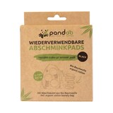 Artikelbild 1 für pandoo Abschminkpads waschbar 1-lagig schwarz, 10 St., Artikelnummer 933109