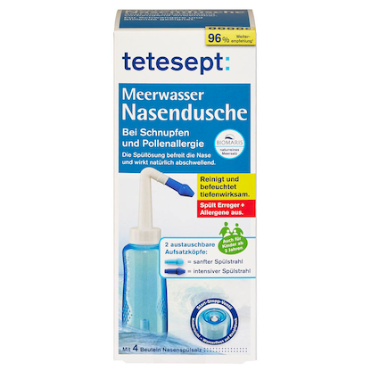Artikelbild 3 für tetesept Nasendusche 4008491115698 blau, weiß Kunststoff, 1 Set, Artikelnummer 516086