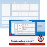 Artikelbild 1 für BRUNNEN Zahlenlernheft Lineatur ZL liniert DIN A4 quer ohne Rand, 16 Blatt, 1 St., Artikelnummer 607719