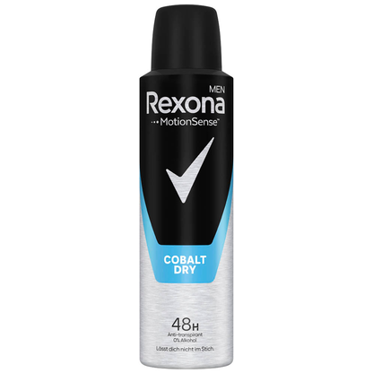 Artikelbild für Rexona 48h Cobalt Dry Men Deo-Spray 150,0 ml, Artikelnummer 922304