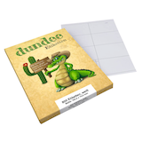 Artikelbild 1 für dundee Etiketten weiß 105,0 x 70,0 mm, 100 Blatt, Artikelnummer 585125