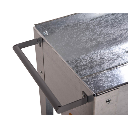 Artikelbild 2 für Garden Pleasure Hochbeet LAVANDIA Metall silber rechteckig 75,0 x 80,0 cm, 1 St., Artikelnummer 285266