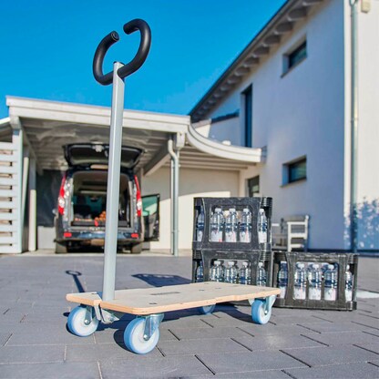 Artikelbild 3 für WAGNER® design yourself Transportwagen STAR CARRIER EXTENDABLE MM 1333 birke 37,0 x 74,0 x 14,5 cm bis 200,0 kg, Artikelnummer 418497