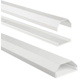 Artikelbild 1 für hama eckig Alu Kabelkanal 110,0 cm weiß, Artikelnummer 281996