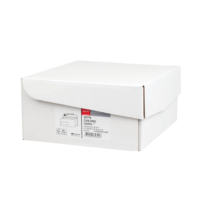 Artikelbild 3 für ELCO Briefumschläge Premium DIN lang+ mit Fenster hochweiß haftklebend 500 St., Artikelnummer 358965