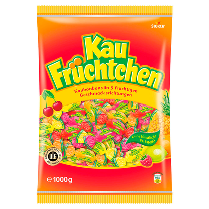 Artikelbild für Kaufrüchtchen Kaubonbons 233 St./ 1,0 kg, Artikelnummer 226381