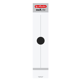 Artikelbild 1 für herlitz Ordneretiketten maX.file weiß für 7,0 cm Rückenbreite, 10 St., Artikelnummer 230565