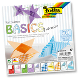 Artikelbild 1 für folia Faltblätter BASICS INTENSIV mehrfarbig 50 Blatt, Artikelnummer 556997