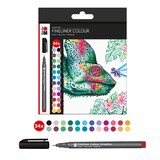 Artikelbild 1 für Marabu GRAPHIX HYPNOTIZE Fineliner farbsortiert 0,5 mm, 24 St., Artikelnummer 222959