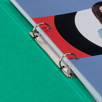 Artikelbild 10 für VON LEITZ Ringbuch 2-Ringe grün 2,5 cm DIN A4, 1 St., Artikelnummer 635338