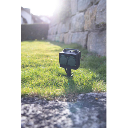 Artikelbild 3 für brennenstuhl 4-fach Gartensteckdose 1,4 m schwarz, Artikelnummer 734149