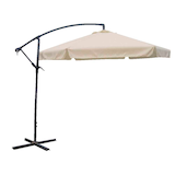 Artikelbild 1 für Garden Pleasure Sonnenschirm sechseckig, creme neigbar Ø 300,0 cm, 1 St., Artikelnummer 897217