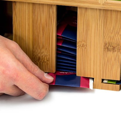 Artikelbild 2 für relaxdays Teebeutelspender braun, 1 St., Artikelnummer 400281